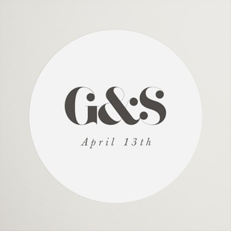 Wedding Favor Stickers