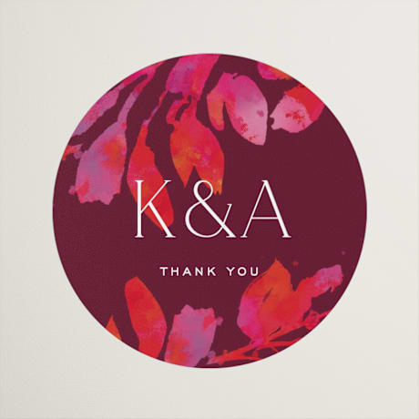 Wedding Favor Stickers