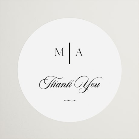 Wedding Favor Stickers