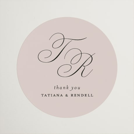 Wedding Favor Stickers