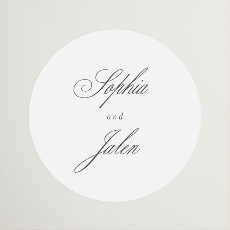 Wedding Favor Stickers