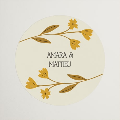 Wedding Favor Stickers