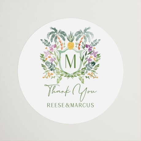 Wedding Favor Stickers