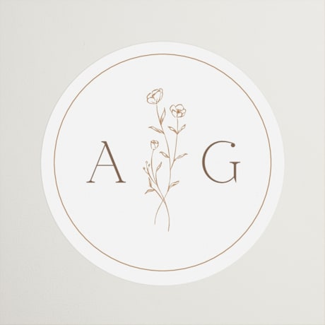 Wedding Favor Stickers