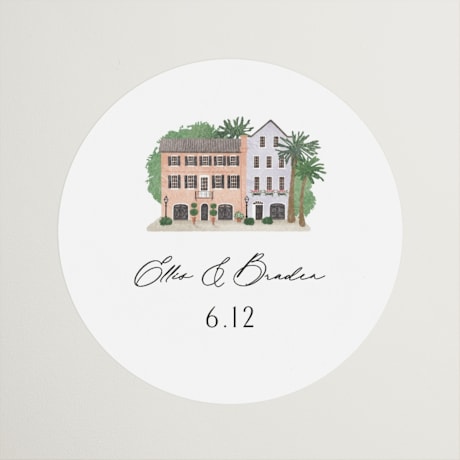 Wedding Favor Stickers