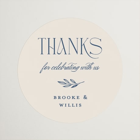 Wedding Favor Stickers