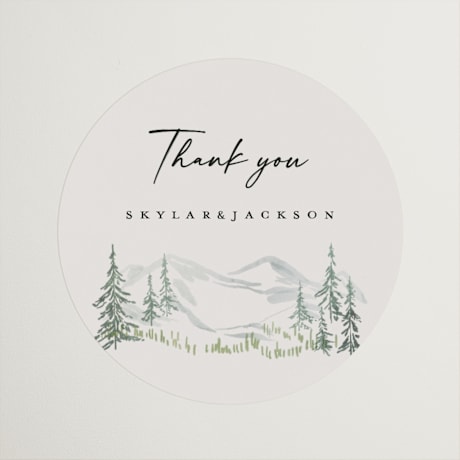 Wedding Favor Stickers