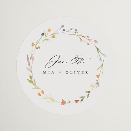 Wedding Favor Stickers