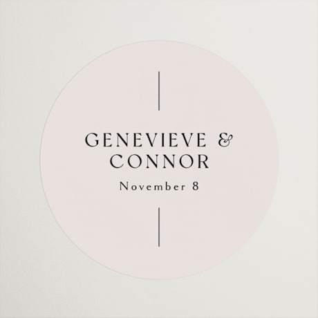 Wedding Favor Stickers