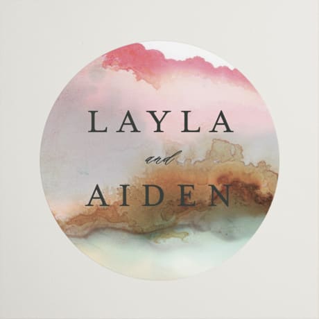 Wedding Favor Stickers