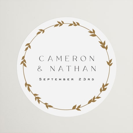 Wedding Favor Stickers