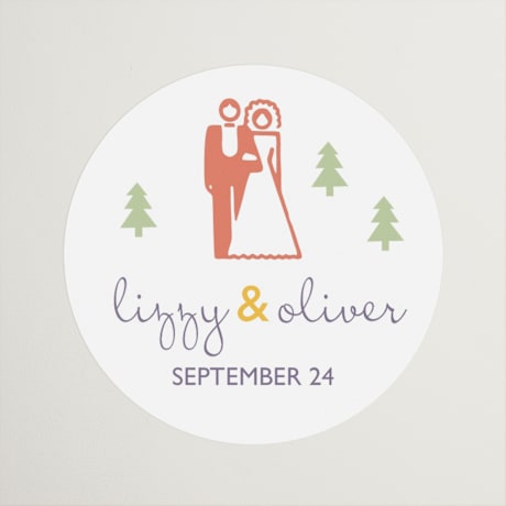 Wedding Favor Stickers
