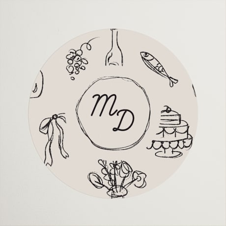 Wedding Favor Stickers