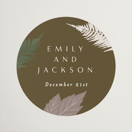 Wedding Favor Stickers