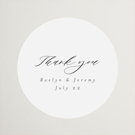 Wedding Favor Stickers