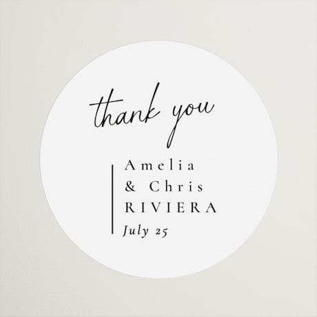 Wedding Favor Stickers