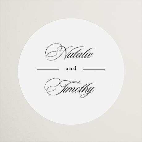 Wedding Favor Stickers