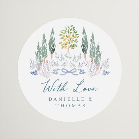 Wedding Favor Stickers