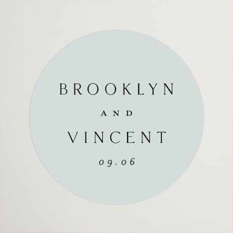 Wedding Favor Stickers