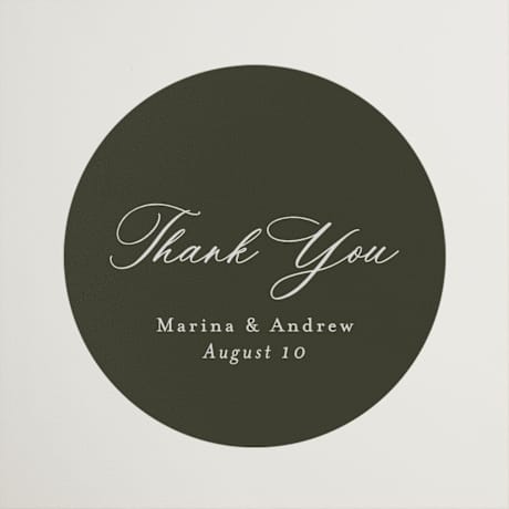 Wedding Favor Stickers