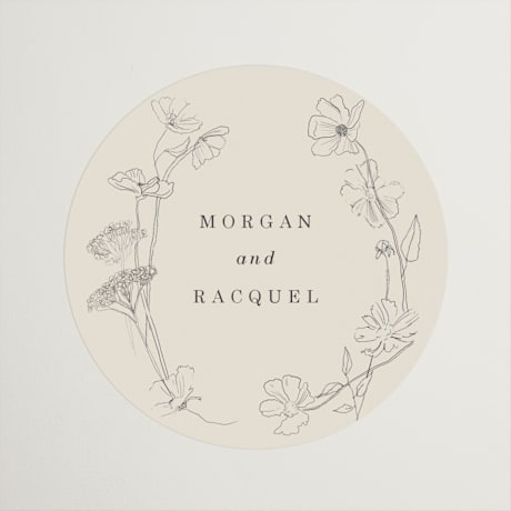 Wedding Favor Stickers