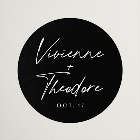 Wedding Favor Stickers