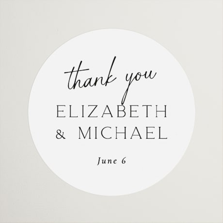 Wedding Favor Stickers