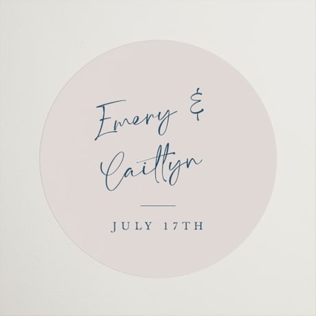 Wedding Favor Stickers