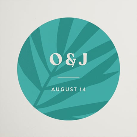 Wedding Favor Stickers