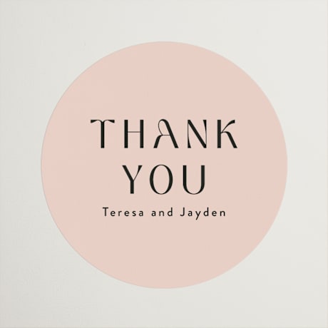 Wedding Favor Stickers