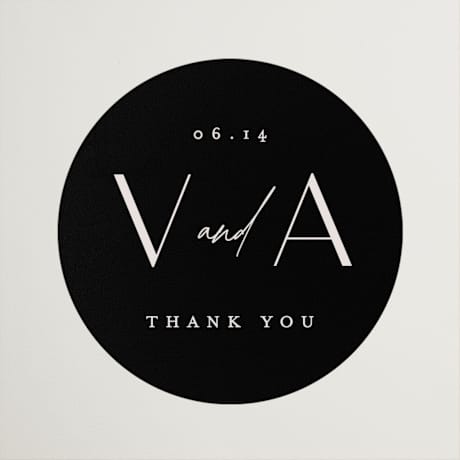 Wedding Favor Stickers