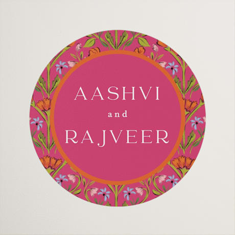 Wedding Favor Stickers