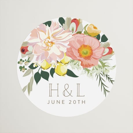 Wedding Favor Stickers