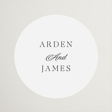 Wedding Favor Stickers