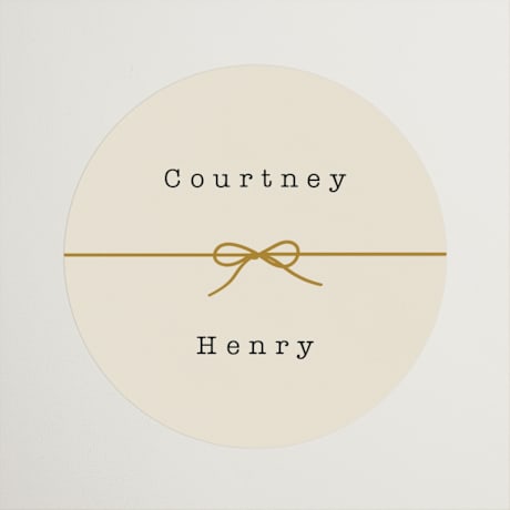 Wedding Favor Stickers