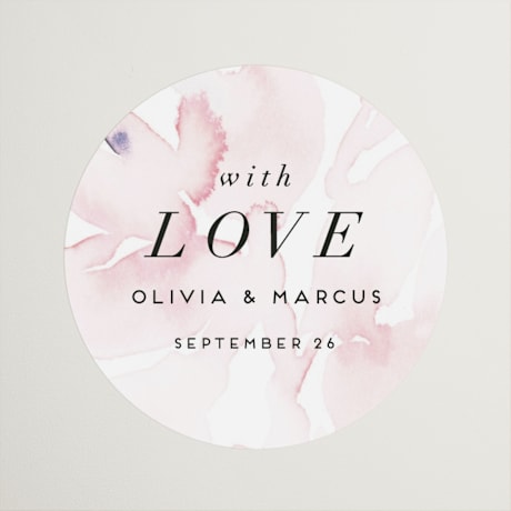 Wedding Favor Stickers