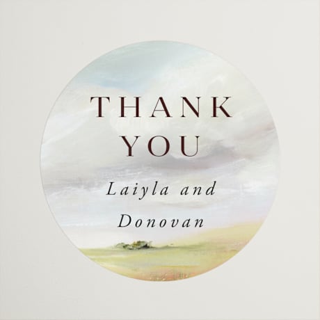 Wedding Favor Stickers