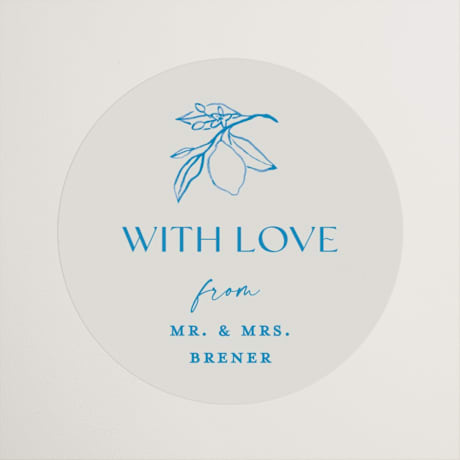 Wedding Favor Stickers
