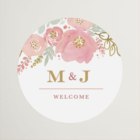 Wedding Favor Stickers