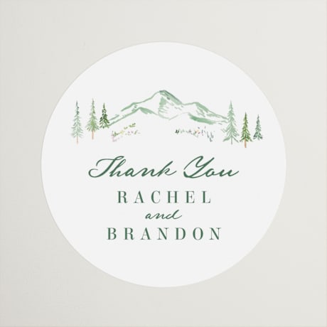 Wedding Favor Stickers