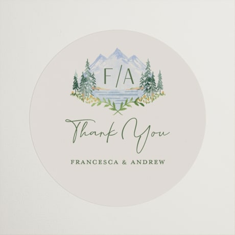 Wedding Favor Stickers