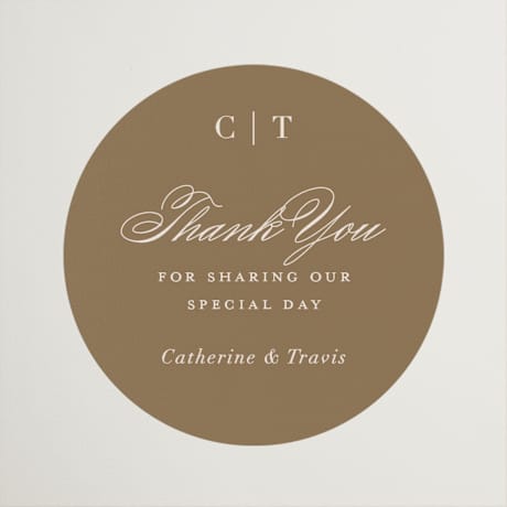 Wedding Favor Stickers