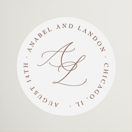 Wedding Favor Stickers