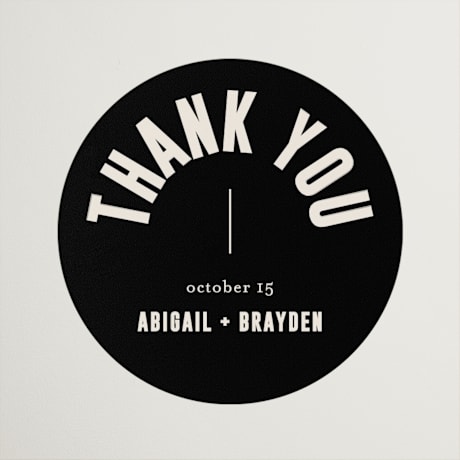 Wedding Favor Stickers