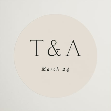 Wedding Favor Stickers