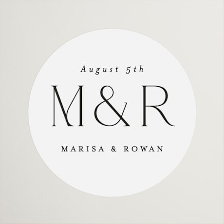 Wedding Favor Stickers