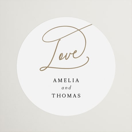 Wedding Favor Stickers