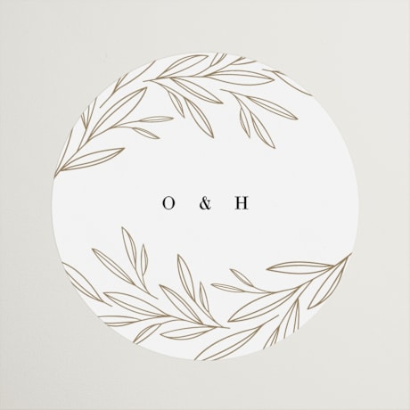 Wedding Favor Stickers