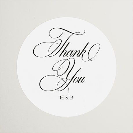 Wedding Favor Stickers