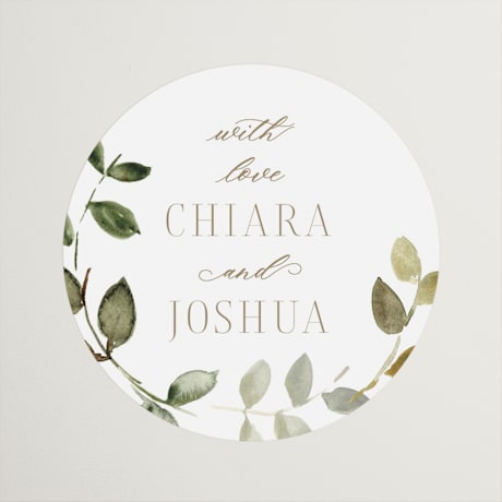 Wedding Favor Stickers